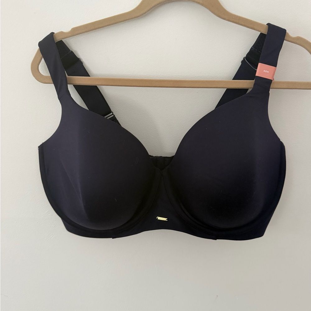 Cacique Deep Navy lightly lined balconette size 40H new